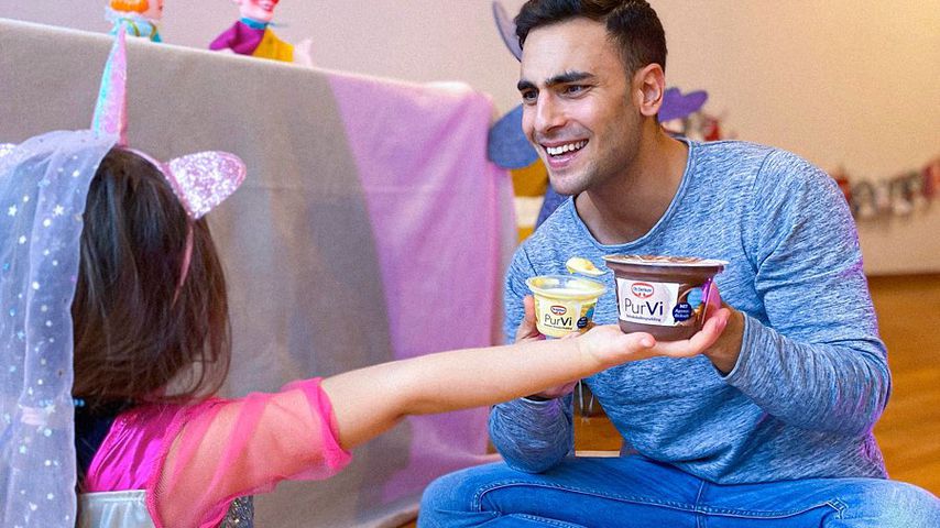 Timur Ülker mit seiner Tochter