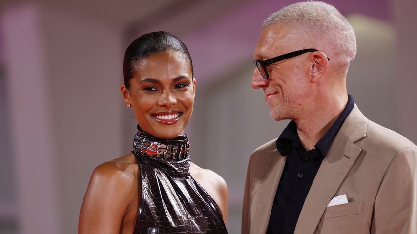 Tina Kunakey und Vincent Cassel im September 2022