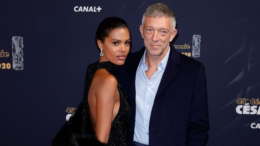 Tina Kunakey und Vincent Cassel im Februar 2020
