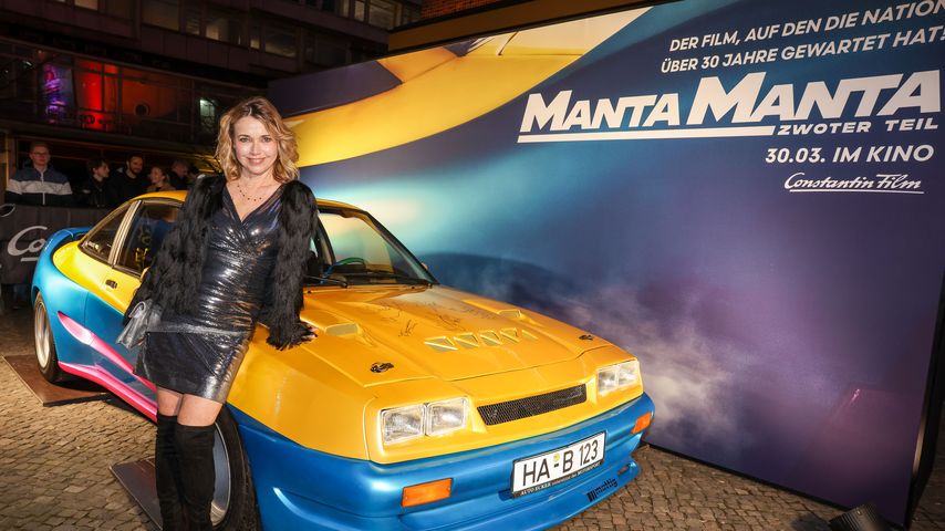 Tina Ruland bei einem Presse-Event für "Manta, Manta 2"
