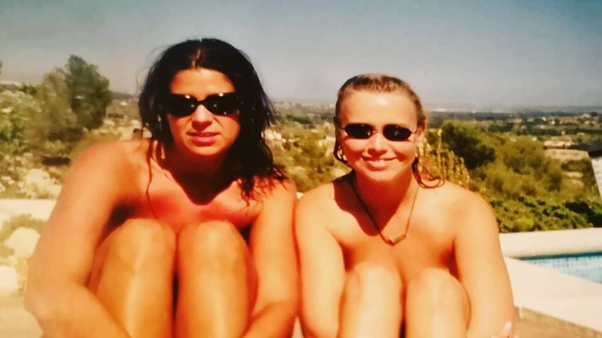Tina Ruland und ihre beste Freundin