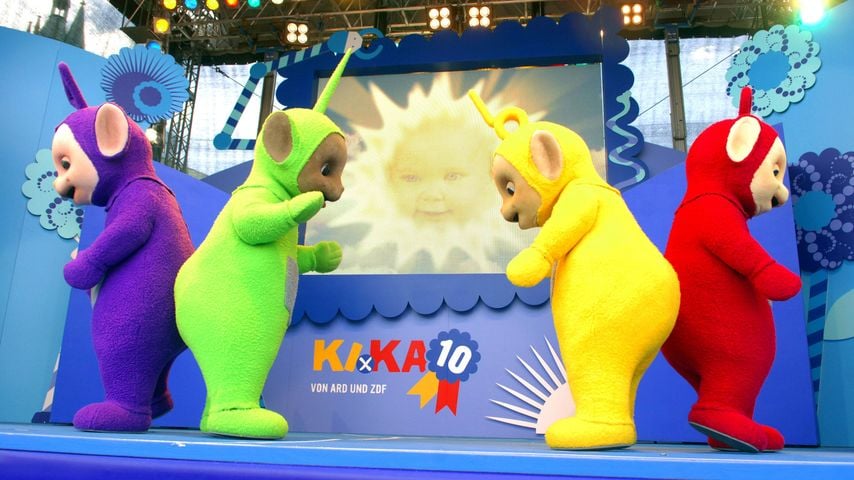 Teletubbies feiern 10 Jahre KI.KA in Erfurt