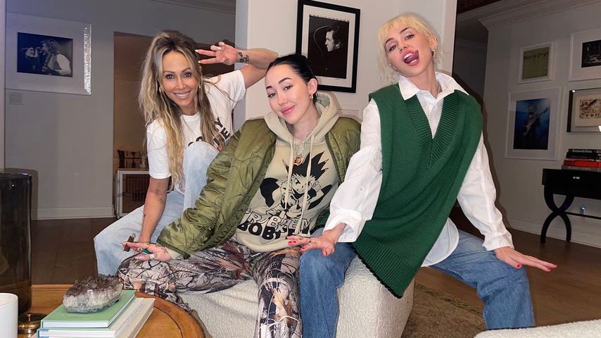 Tish Cyrus, Noah Cyrus und Miley Cyrus, Thanksgiving 2021