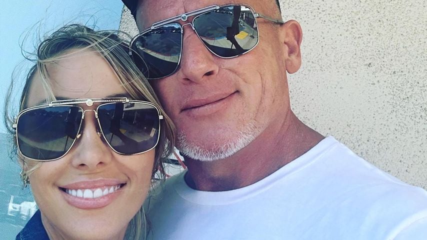 Tish Cyrus und Dominic Purcell