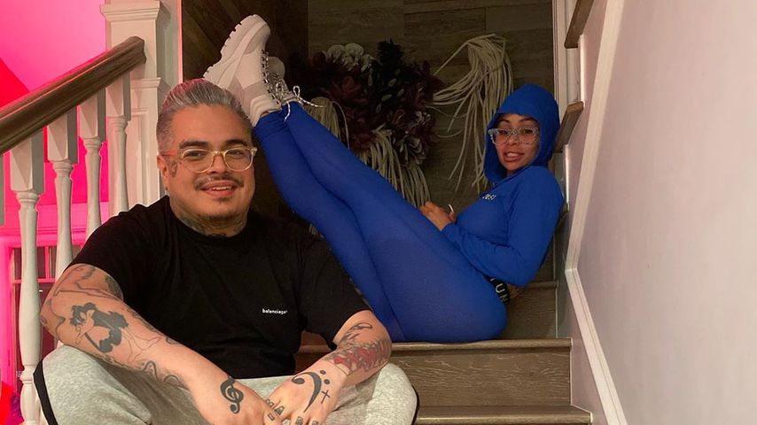 Tito JustMusic und Blac Chyna im Februar 2020