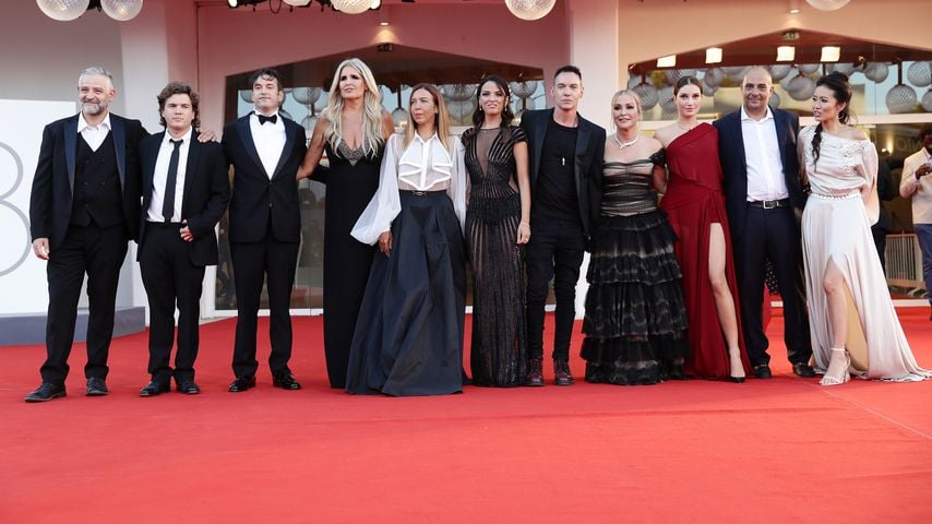 Tiziana Rocca, Jonathan Rhys Meyers und Gäste bei den Filmfestspielen von Venedig