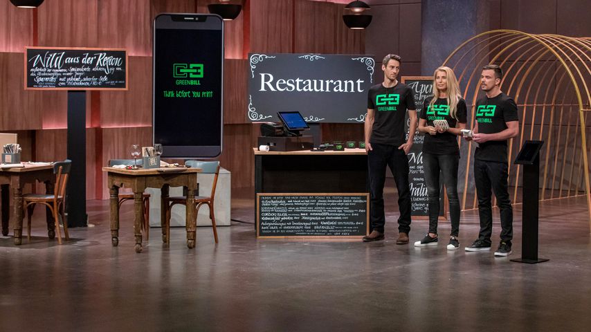 Tobias Kiessling, Giulia Siegel und Ludwig Heer bei "Die Höhle der Löwen"