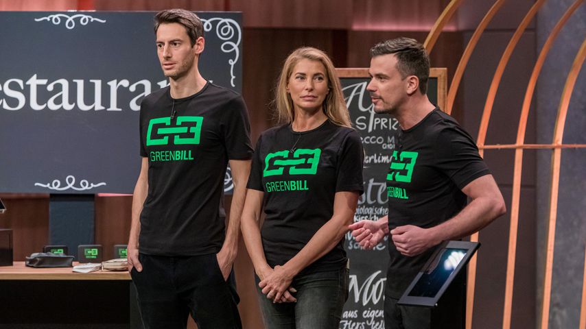 Tobias Kiessling, Giulia Siegel und Ludwig Heer bei "Die Höhle der Löwen"