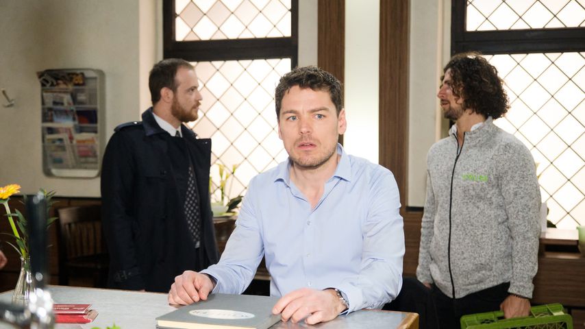 Tobias (Patrick Müller), Till (Constantin Lücke) und Luke (Jakob Graf) bei "Unter uns"