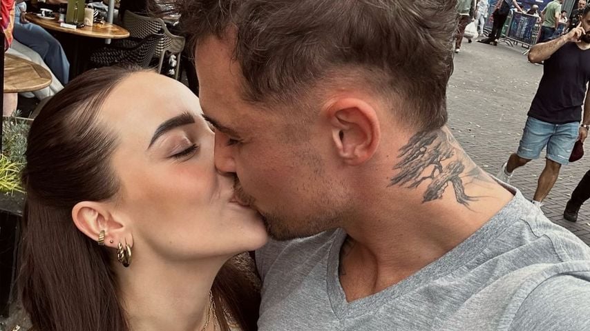 Realitystar Tobias Pietrek mit seiner Freundin Mina
