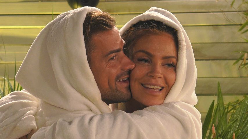 Tobias Wegener und Janine Pink bei "Promi Big Brother" 2019