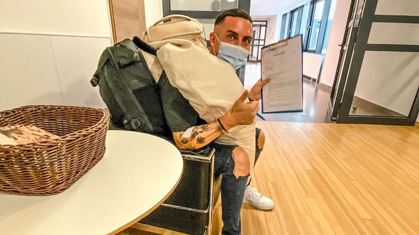 Tobias Wolf im Krankenhaus im August 2020