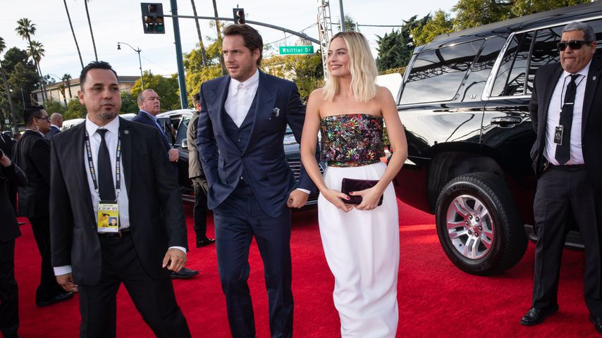 Seltener Auftritt: Margot Robbie mit Mann bei Golden Globes