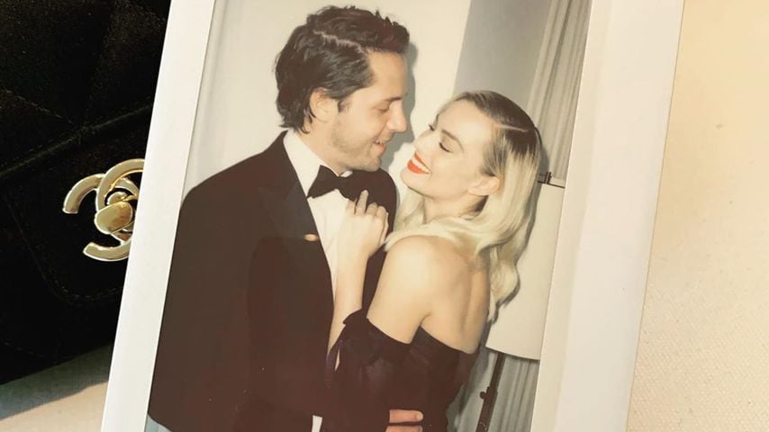 Backstage-Moment: Margot Robbie postet Polaroid mit Ehemann!