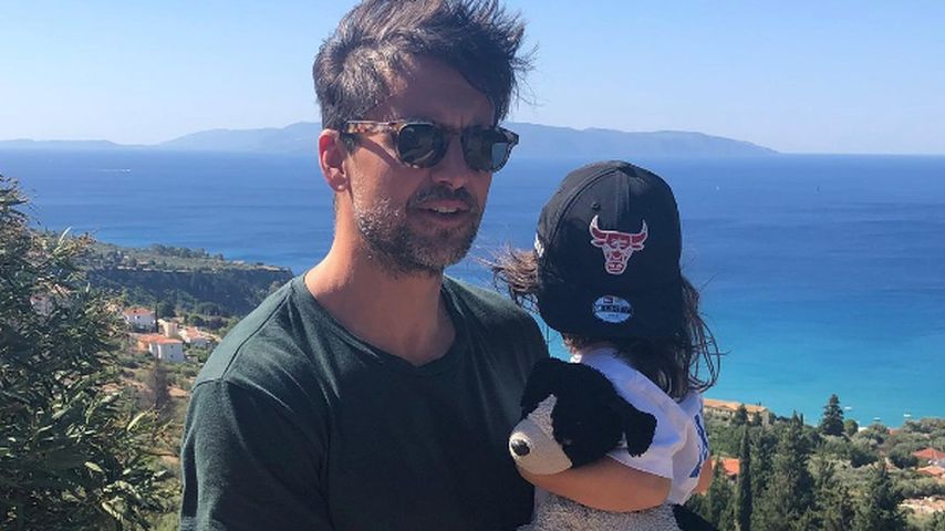 Tom Beck mit seinem Sohn