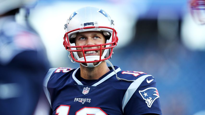 Tom Brady in Foxborough im August 2018