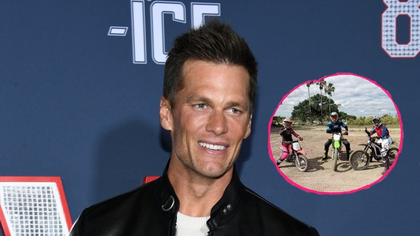Tom Brady auf abenteuerlicher Bike-Tour mit seinen Kindern