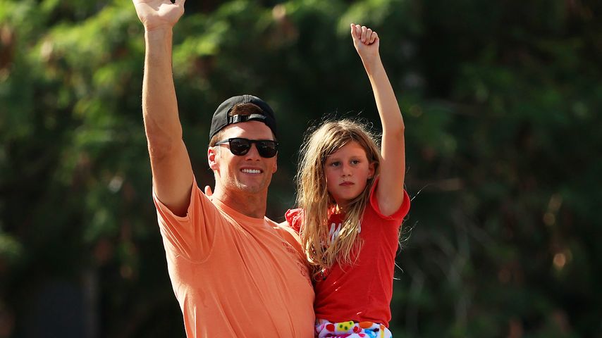 Tom Brady mit seiner Tochter Vivian