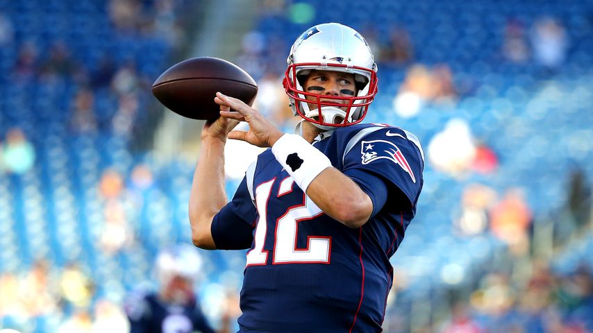 Tom Brady in Foxborough im August 2015