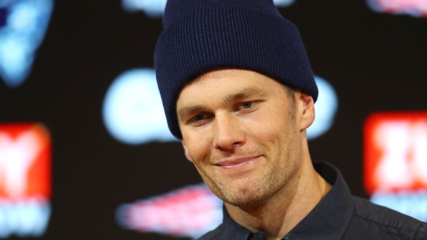 Hoppla! Tom Brady hat sich versehentlich in der Tür geirrt