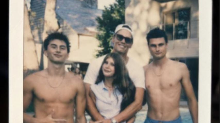 So erwachsen: Tom Bradys Sohn Jack (18) überragt ihn fast