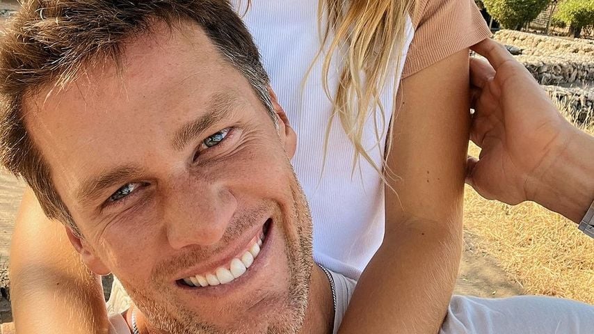 Tom Brady mit seiner Tochter