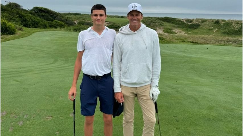 Tom Brady genießt gemeinsame Zeit mit seinem Sohnemann Jack
