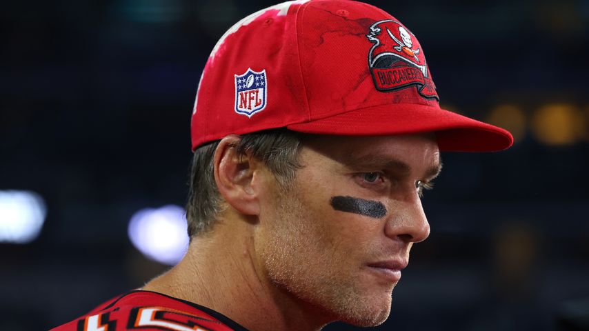 Tom Brady nach einem Football-Spiel im September 2022