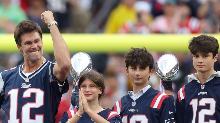 So hilft Tom Brady seinen drei Kids beim Erwachsenwerden