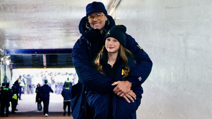 Tom Brady und seine Tochter Vivian Lake