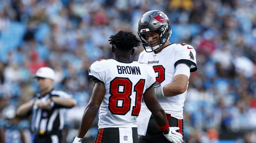 Tom Brady und Antonio Brown