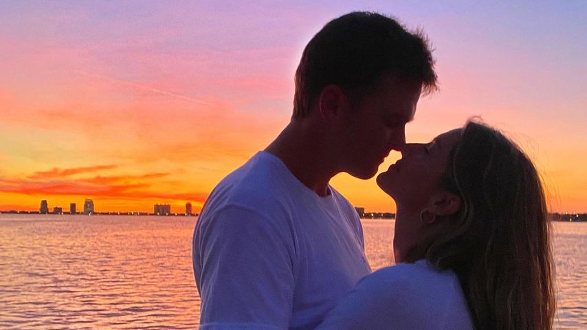 So süß! Gisele Bündchen postet Knutsch-Pic mit ihrem Tom