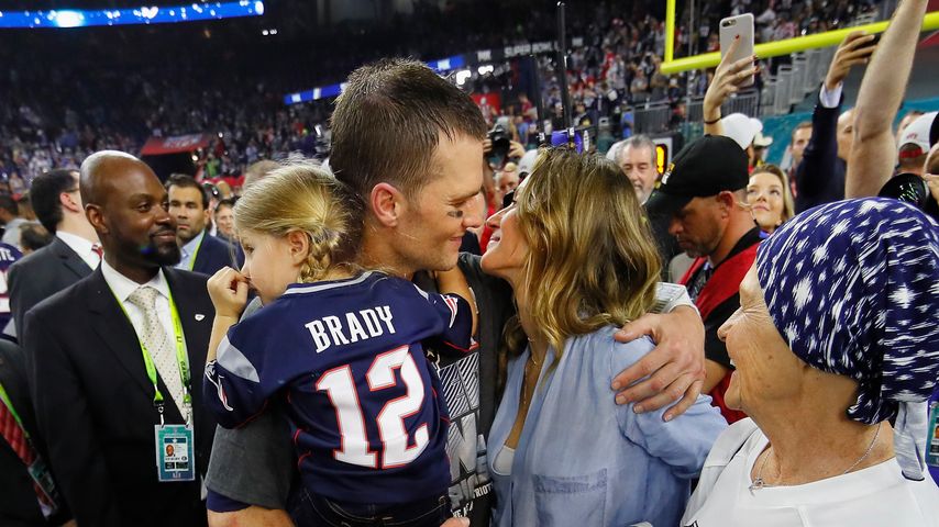 Tom Brady und Gisele Bündchen im Februar 2017