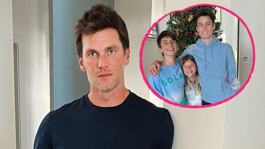 Tom Brady feiert nachträgliches Weihnachten mit seinen Kids