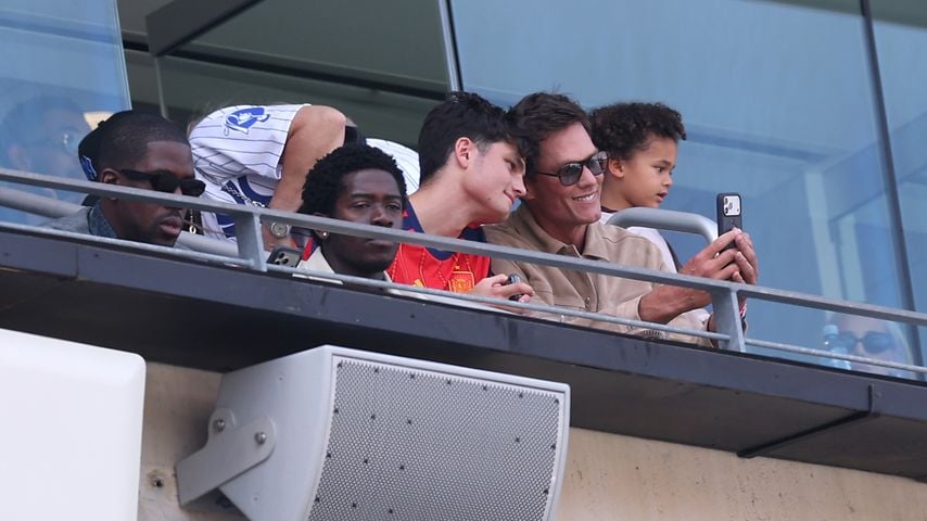 Tom Brady beim WM-Finale 2026 zwischen Spanien und Argentinien im New York New Jersey Stadium