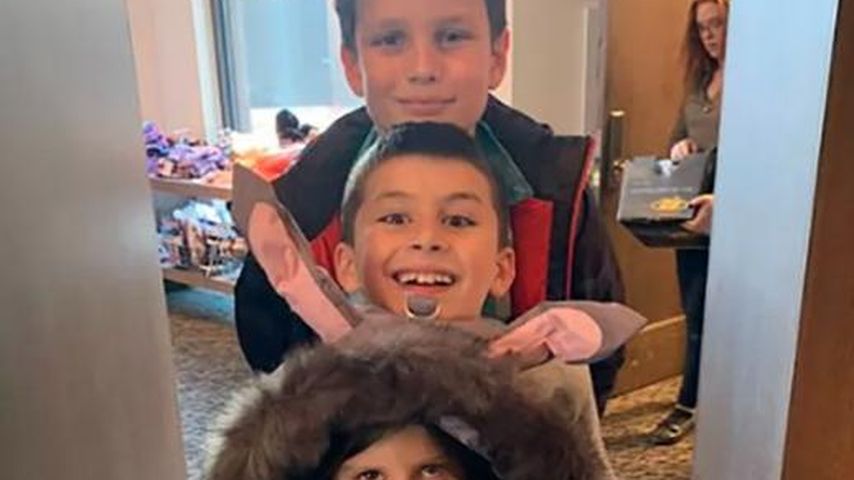 Tom Bradys Kinder John, Benjamin und Vivian
