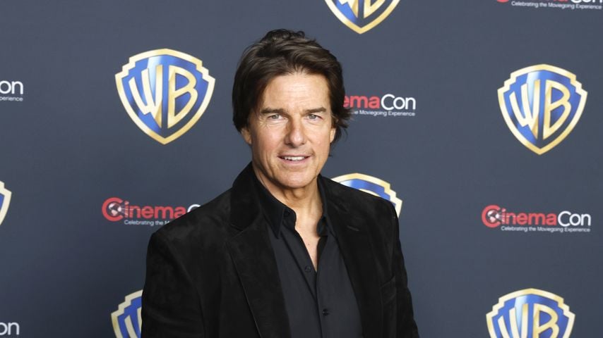 Tom Cruise bei der Warner Bros.-Präsentation während der CinemaCon in Las Vegas, wirbt für den Film "Digger"