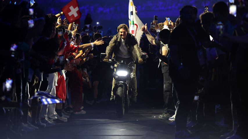 Tom Cruise bei der Olympia-Abschlussfeier