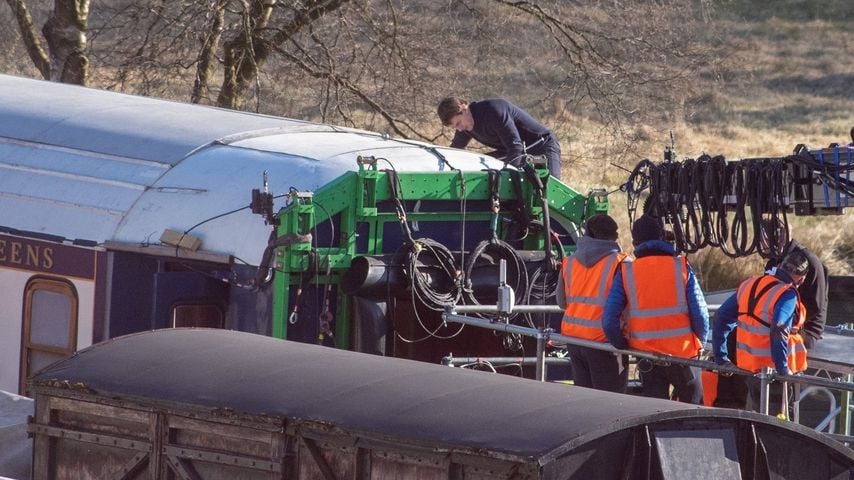Tom Cruise am Set von "Mission Impossible 7"