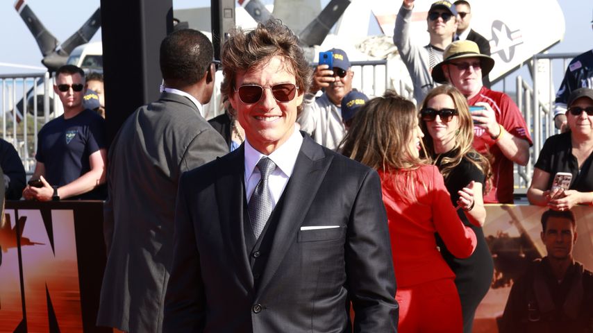 Tom Cruise auf der "Top Gun: Maverick"-Weltpremiere im Mai 2022