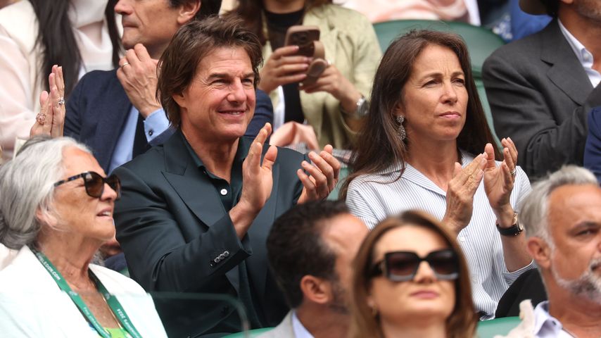 Tom Cruise bei der Wimbledon Tennis Championship im Juli 2024