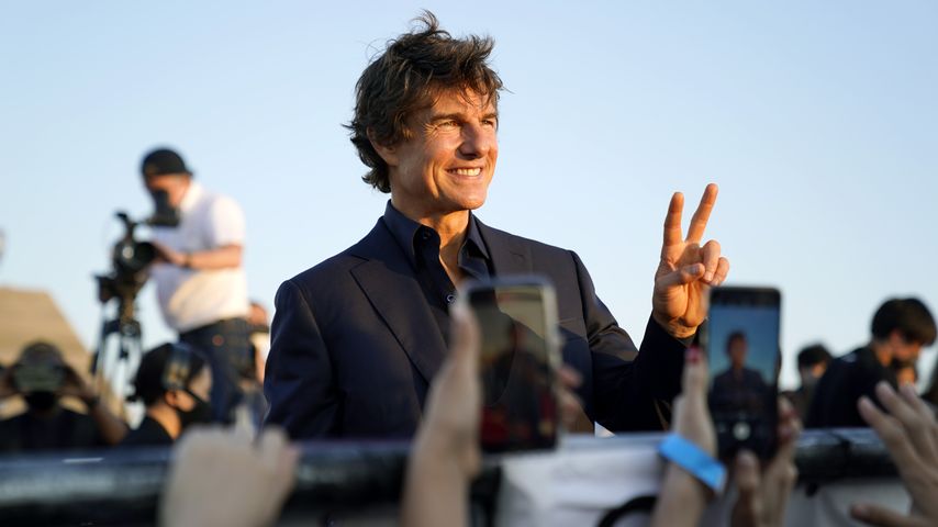 Tom Cruise bei der Premiere von "Top Gun: Maverick"
