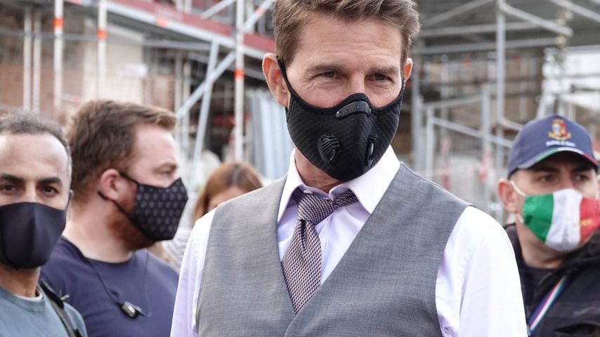 Tom Cruise beim Dreh von "Mission: Impossible 7" in Rom im Oktober 2020