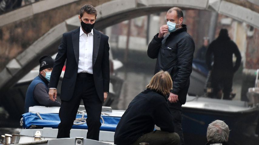Tom Cruise bei Dreharbeiten in Venedig 2020