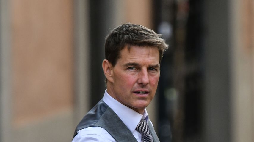 Tom Cruise bei den Dreharbeiten zu "Mission: Impossible 7" in Rom, Oktober 2020