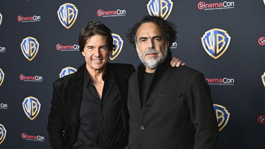Tom Cruise und Alejandro González Iñárritu bei der CinemaCon 2026 in Las Vegas