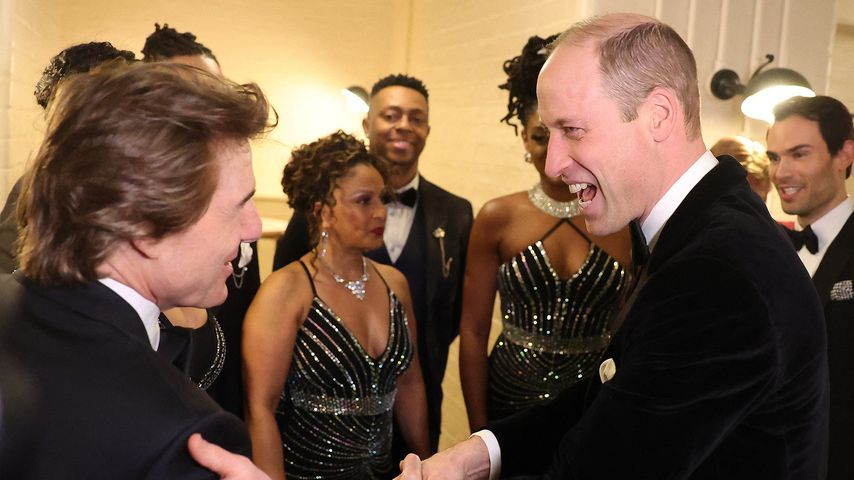 Tom Cruise und Prinz William, 2024