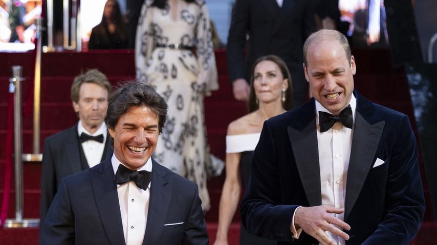 Tom Cruise und Prinz William im Mai 2022