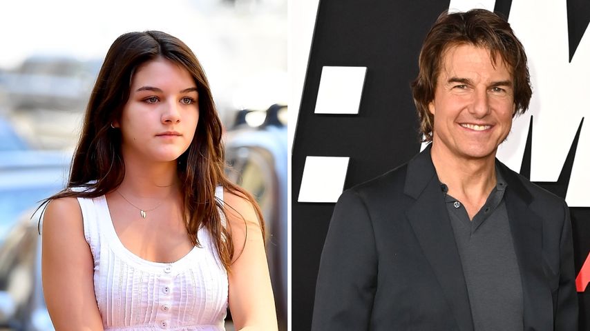Nicht bei Suris Abschlussfeier: Lenkt sich Tom Cruise so ab?