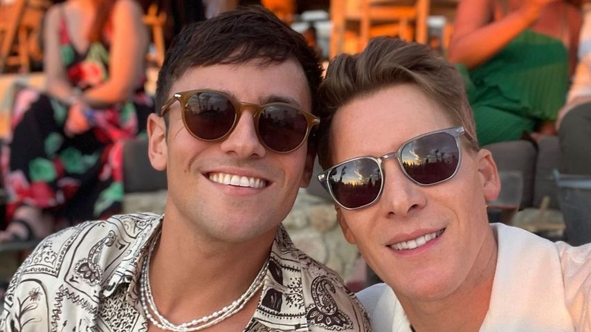Tom Daley und Dustin Lance Black im September 2022